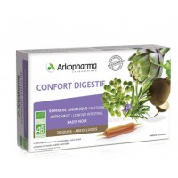 Капсулы для нормализации пищеварения и ЖКТ Arkopharma Digestive Comfort 20 капсул