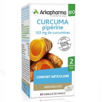 Капсулы для суставов Arkopharma Arkogélules Curcuma Piperine Bio 40 капсул