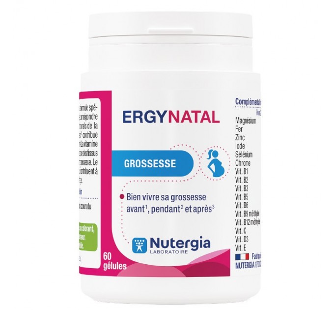 Женский витаминный комплекс ERGYNATAL NUTERGIA 60 капсул