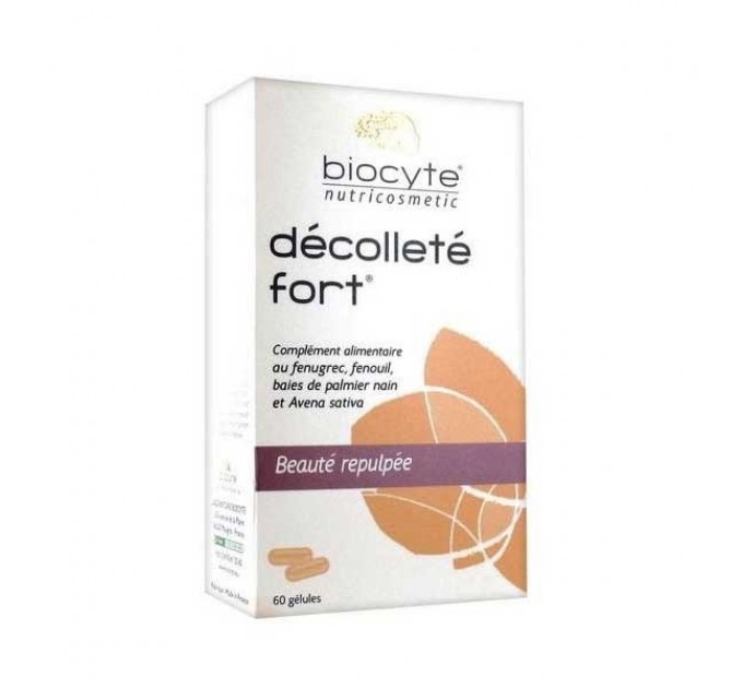 Капсулы для увеличения груди Biocyte Decollete Fort 60 капсул