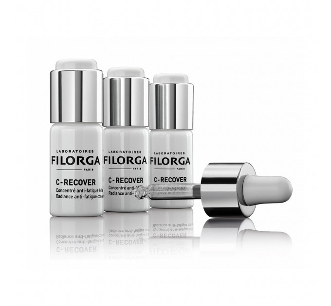 Сыворотка оживляющая для уставшей кожи Filorga C-Recover Radiance 3x10мл