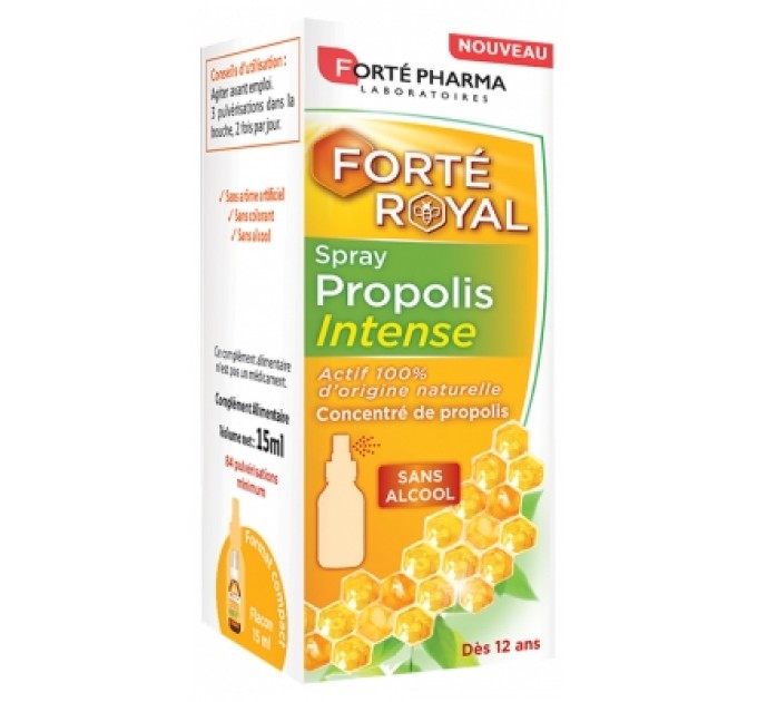 Спрей для горла с прополисом Forté Pharma Royal Spray Propolis Intense 15 мл