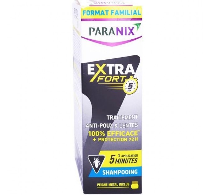 Paranix extra strong шампунь против вшей и средство от вшей; нит 300 мл