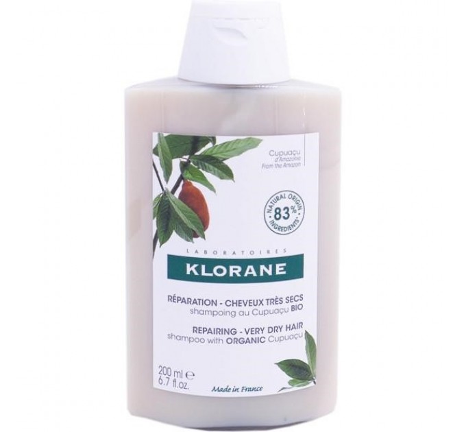 Klorane восстанавливающий шампунь для очень сухих волос 200мл