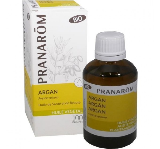 Пранаром аргановое растительное масло для красоты и здоровья 50 мл