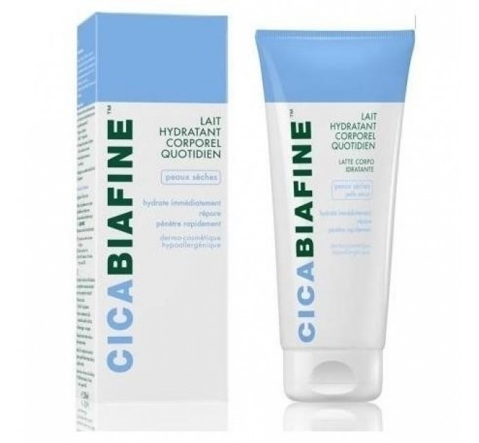 Увлажняющее молочко для тела для сухой кожи Lait hydratant corporel Cicabiafine de BIAFINE 200 мл