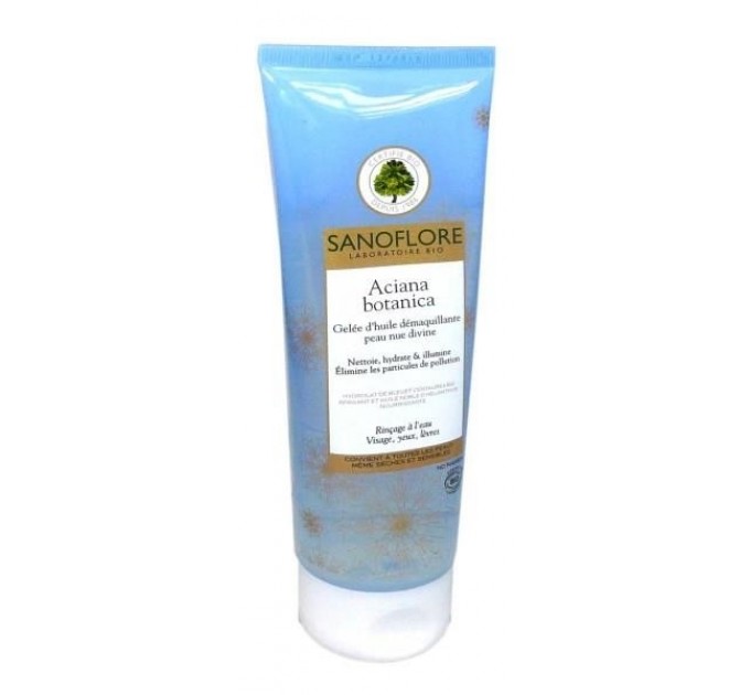Sanoflore aciana botanica cleansing oil jelly 125ml очищающее масляное желе