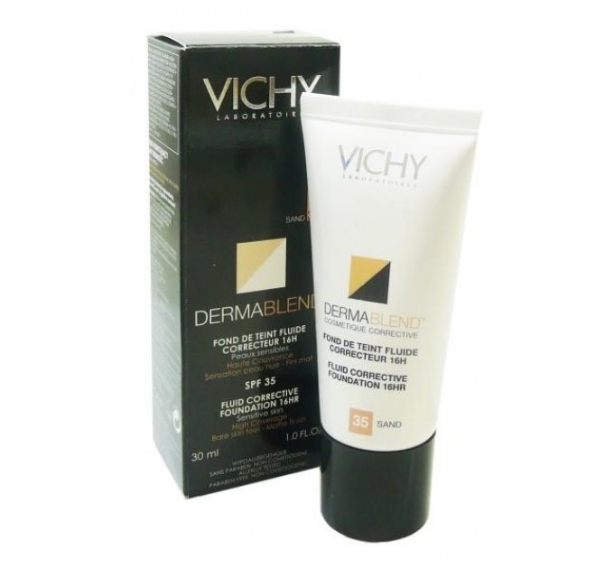 Тональный крем vichy dermablend 35 песочный