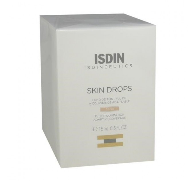 Isdin skin drops жидкая основа с песком 15 мл