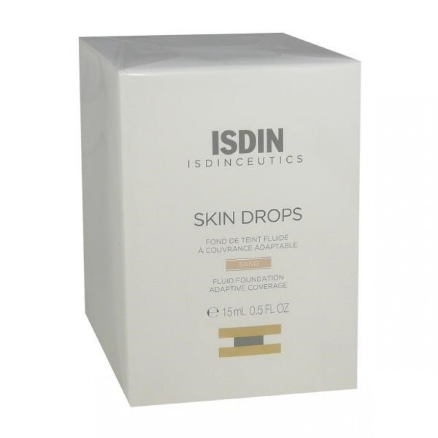 Isdin skin drops жидкая основа с песком 15 мл