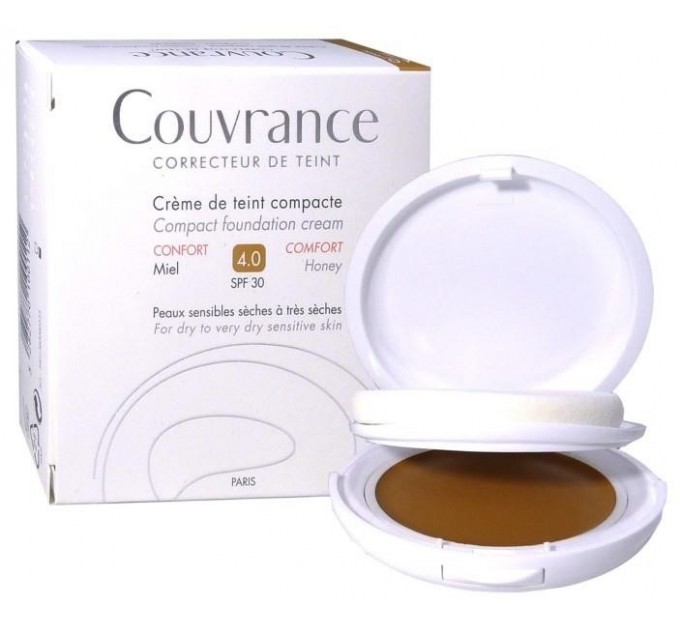 Крем для лица avene coverage comfort 4.0 10g