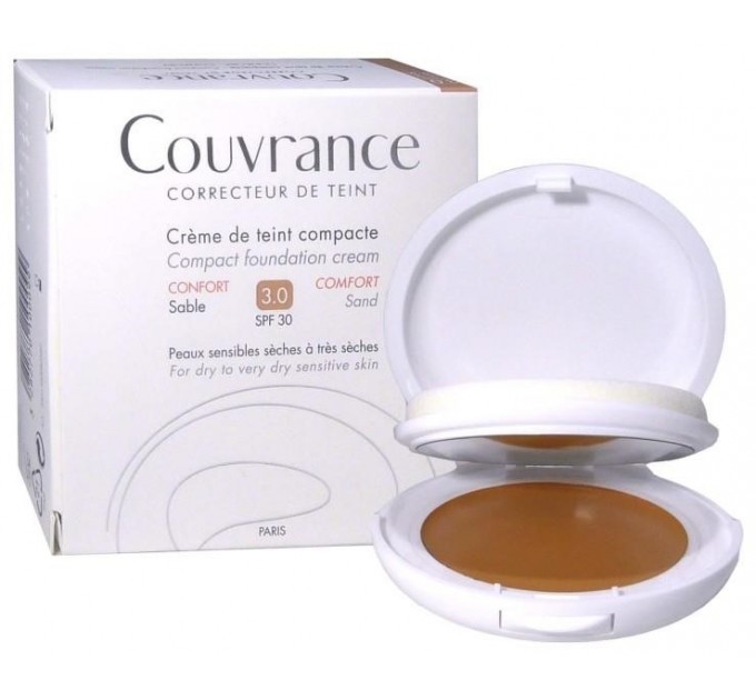 Крем для лица avene coverage comfort 3.0 10g