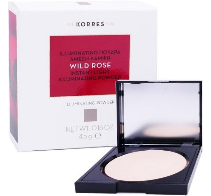 Осветительная пудра korres wild rose 4.5g