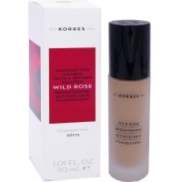 Тональный крем с шиповником Wild Rose от KORRES 30 мл