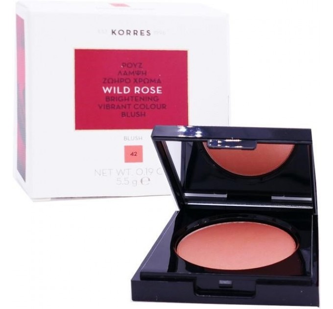 Румяна korres wild rose 42 5.5g