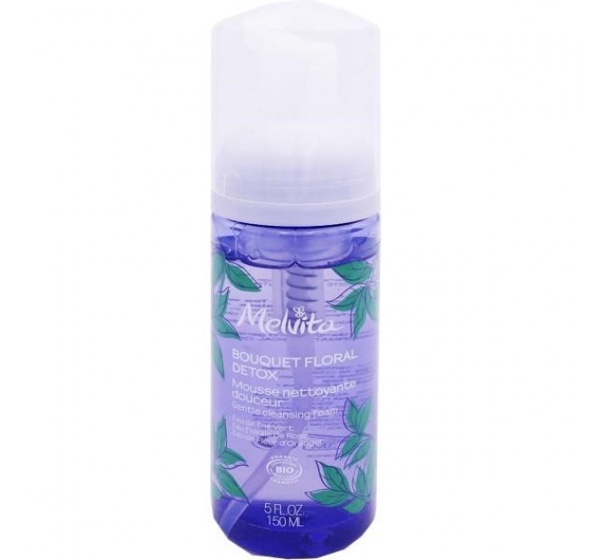 Пенка для умывания melvita bouquet floral detox cleansing foam 150 мл