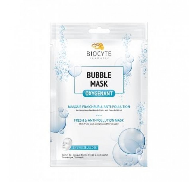 Оксигенирующая пузырьковая маска Biocyte BUBBLE Mask OXYGENANT 1x20g