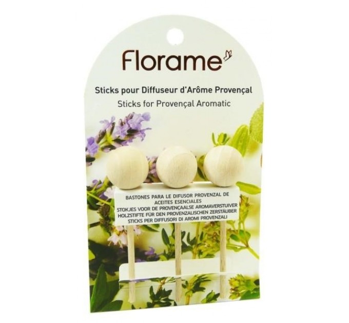 Палочки florame для провансальского ароматического диффузора, набор из 3 шт.