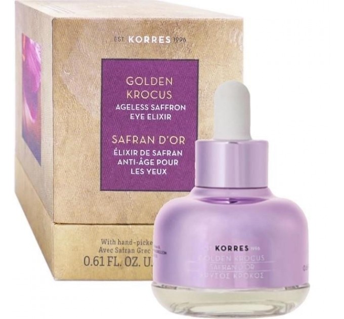 Антивозрастной эликсир для глаз Golden Krocus Ageless Saffron Elixir 18 мл