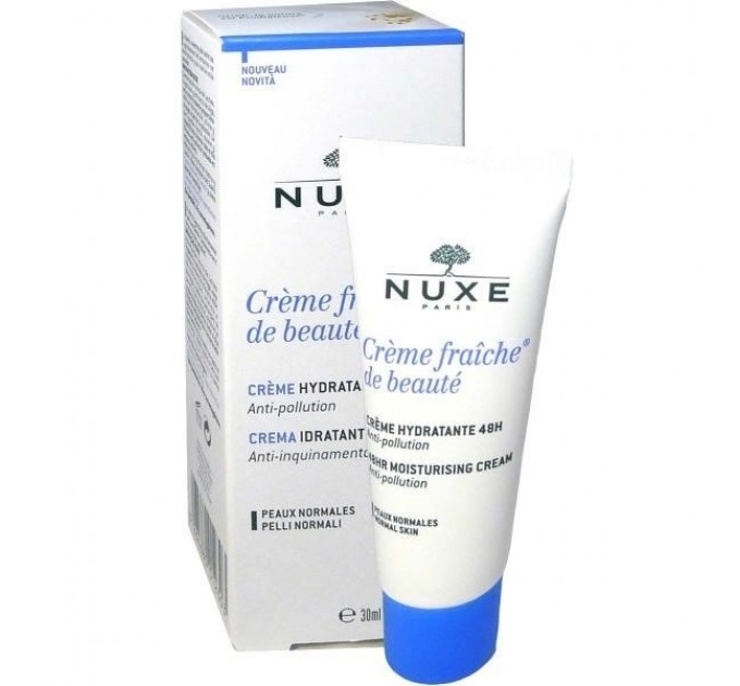 Nuxe creme fraiche de beaute увлажняющий крем 48ч 30мл