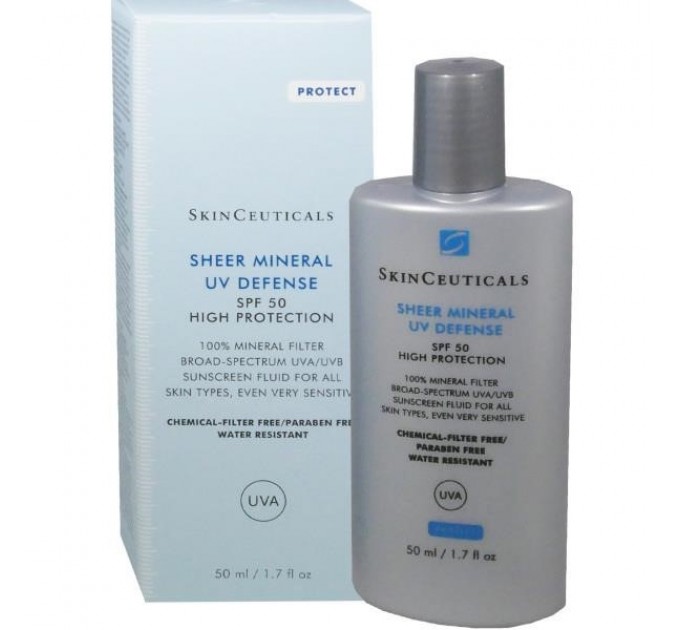 Skinceuticals sheer mineral uv defense spf 50 50 мл