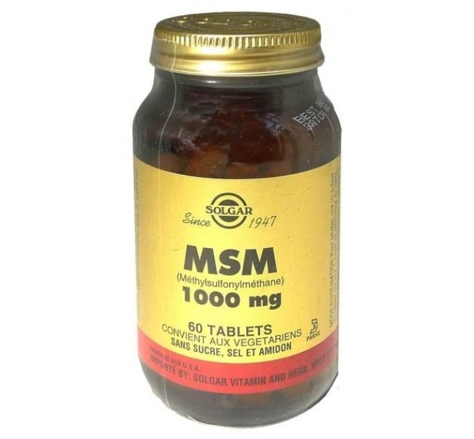 Solgar advanced msm formula