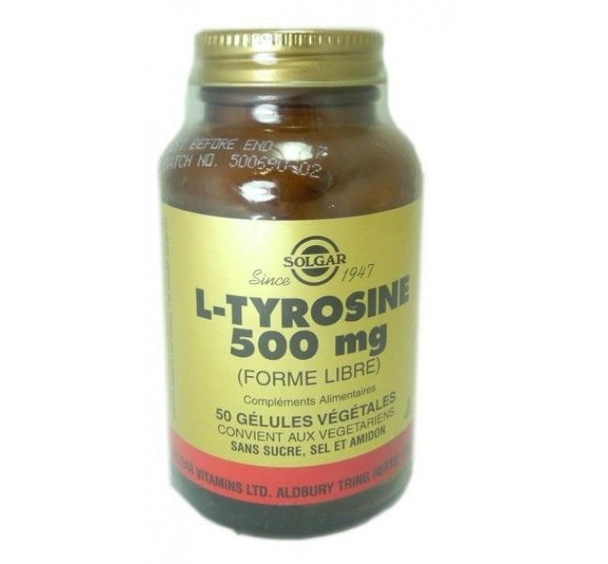 Сольгар l-тирозин 500 мг