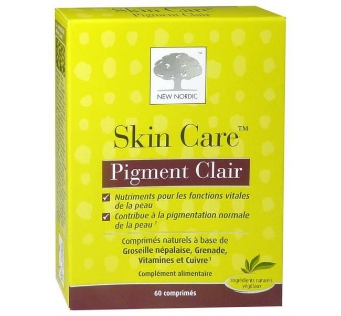 Капсулы против пигментации кожи Skin Care Pigment Clair de NEW NORDIC 60 капсул