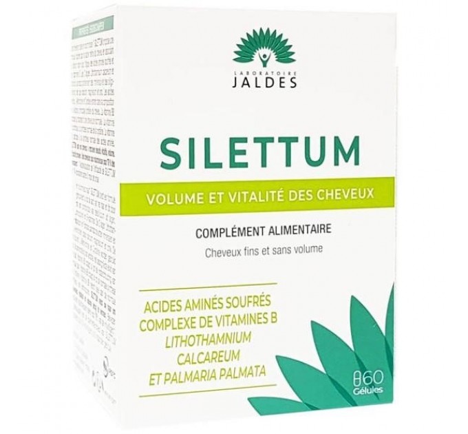 Витамины для волос SILETTUM Volume et Vitalité JALDES 60 капсул