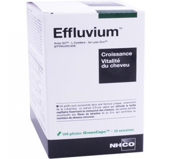 Капсулы для стимуляции роста и укрепления волос Nhco Nutrition Effluvium 168 капсул