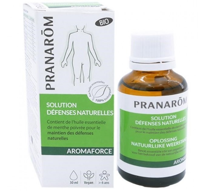 Pranarom aromaforce органический раствор естественной защиты 30 мл