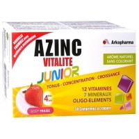 Витаминный комплекс для детей Azinc Vitalité Junior 30 таблеток