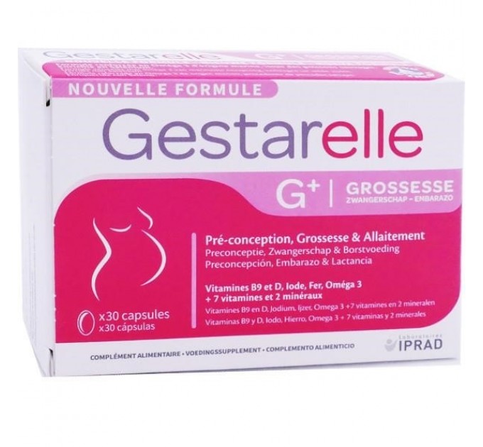 Витамины для беременных Gestarelle g + IPRAD 30 капсул  