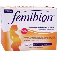 Женские капсулы при планировании и беременности FEMIBION Grossesse Metafolin + DHA