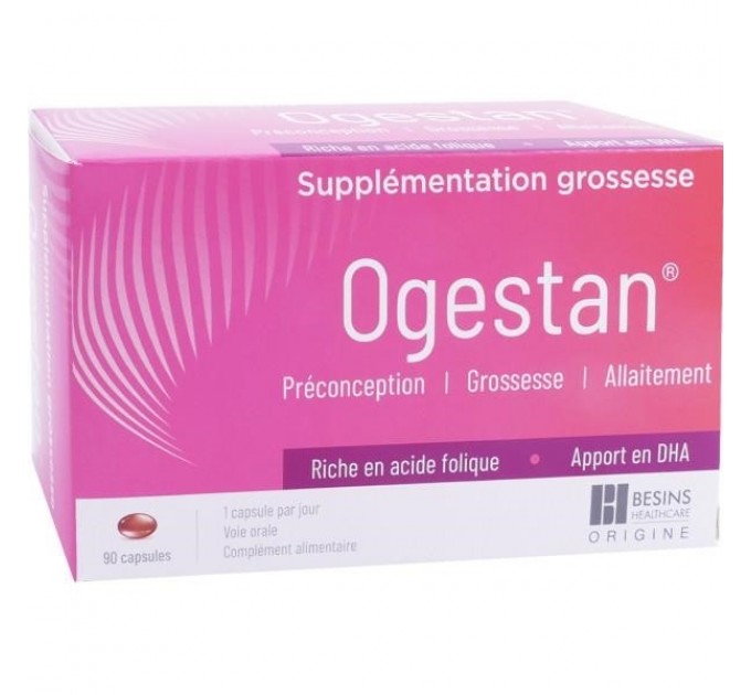 Витаминный комплекс для беременных Ogestan BESINS 90 капсул