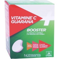 Витамин С с гуараной Vitamine C + Guarana BOOSTER 24 таблетки