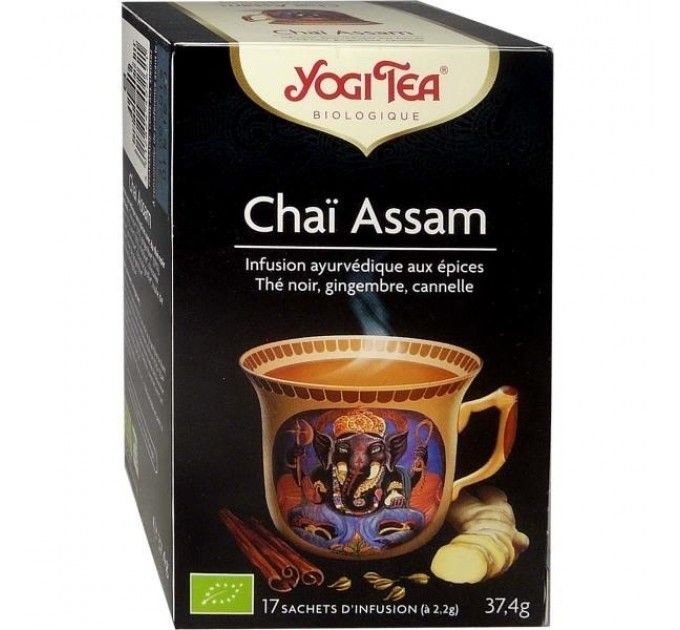 Чайный настой Infusion Chaï Aassam de YOGI TEA 17 пакетиков