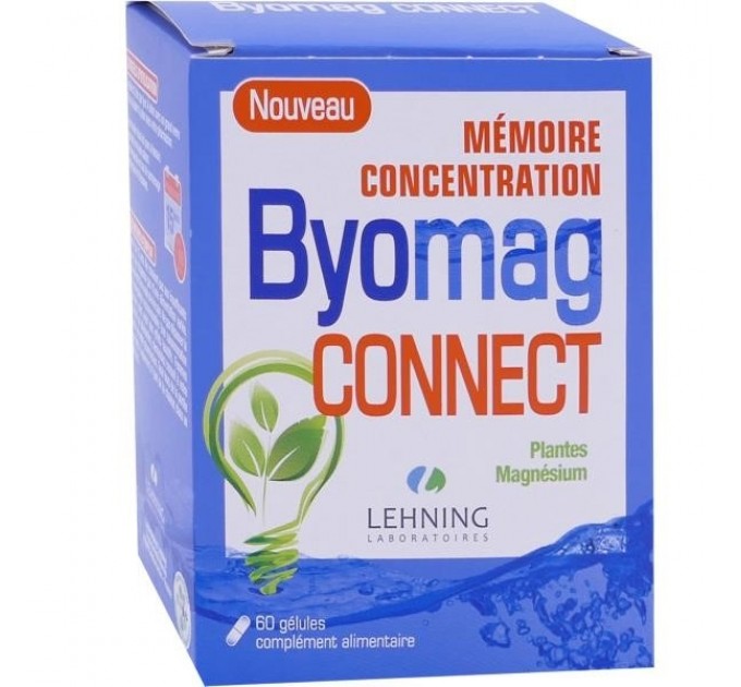 Lehning byomag connect концентрация памяти 60 капсул