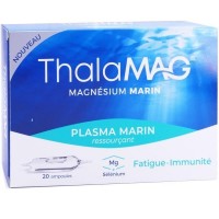 Морской магний Thalamag Magnésium Marin Plasma 20 флаконов