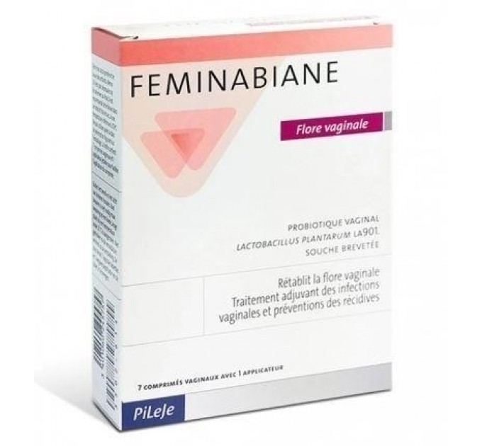Pileje feminabiane вагинальная флора 7 вагинальных таблеток