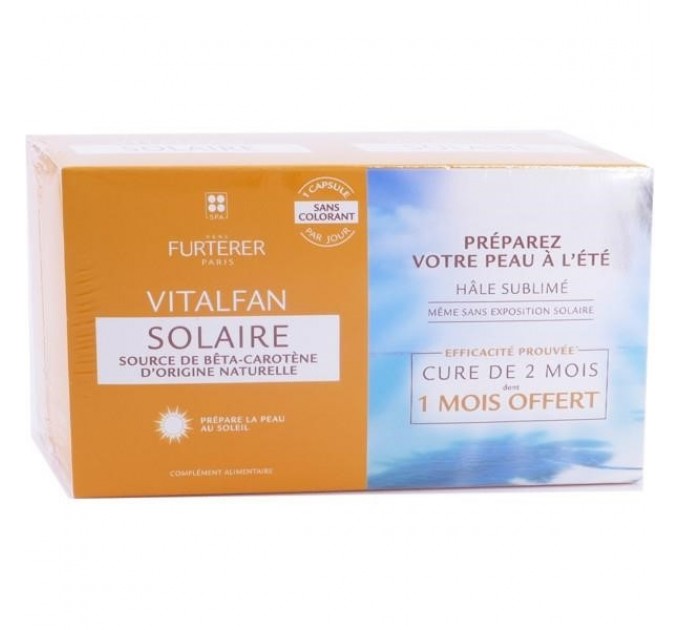 Furterer vitalfan solar 2 x 30 капсул