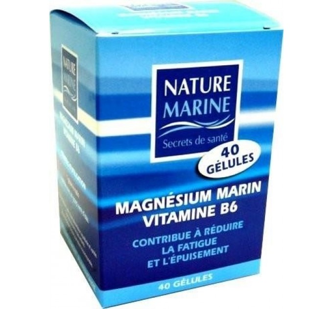 Морская природа морской магний витамин b6 40gel