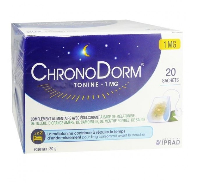 Хронодорм 20 пакетик 1 мг специальный сон