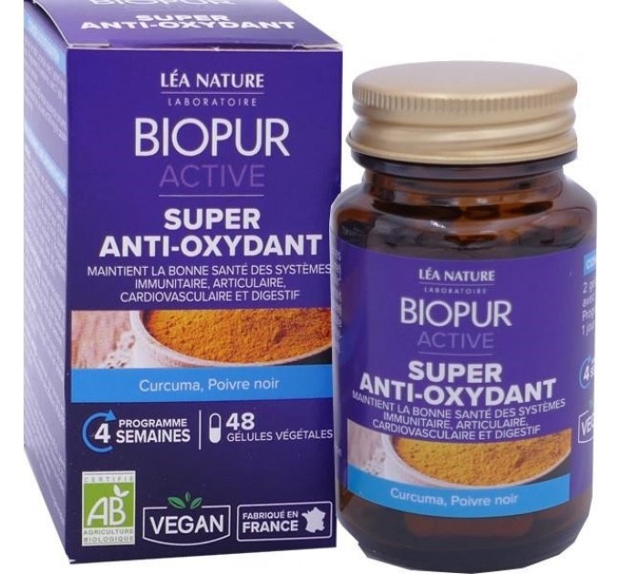 Антиоксидант Biopur Active Super Anti-Oxidant 48 капсул