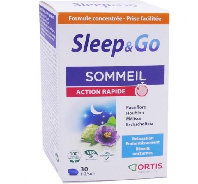 Сон и усилитель; Go Sleep Fast Action 30 капсул