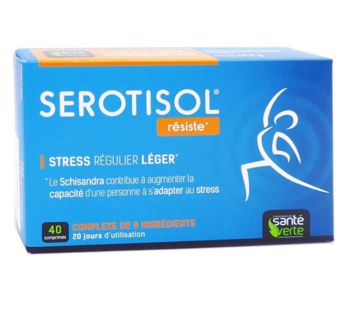 Sante Verte Serotisol Resist Stress 40 таблеток