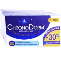 Комплекс от бессоницы CHRONODORM Mélatonine 1mg IPRAD 2X30 таблеток