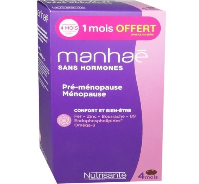Nutrisante Manhae 120 капсул, лечение 4 месяца