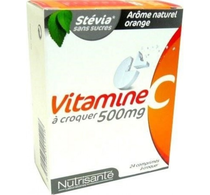 Nutrisante Vitamin C 500 мг 24 жевательных компаунда