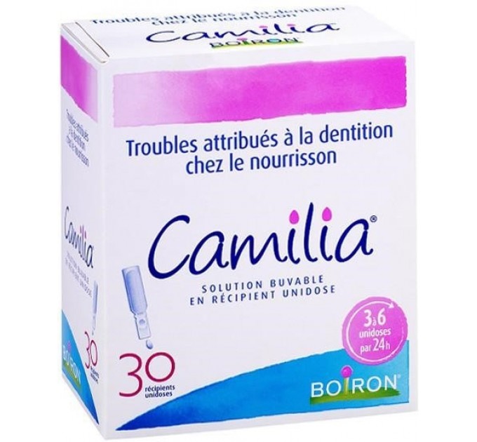 Гомеопатический раствор для прорезывания зубов Camilia de BOIRON 30 доз